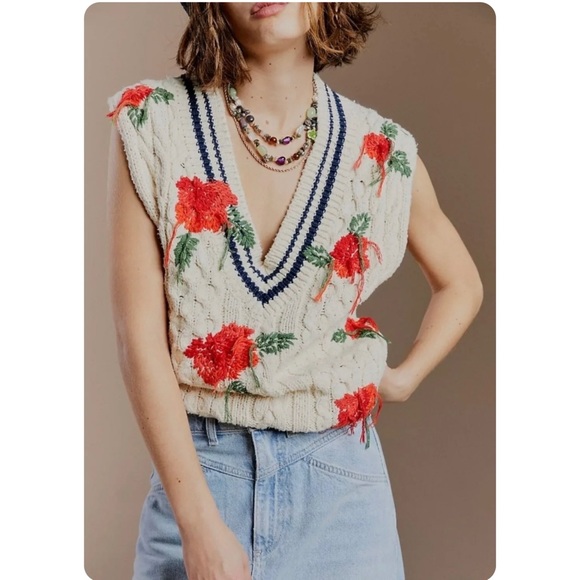 FREE PEOPLE Good Karma Vest Size Small - Picture 3 of 8